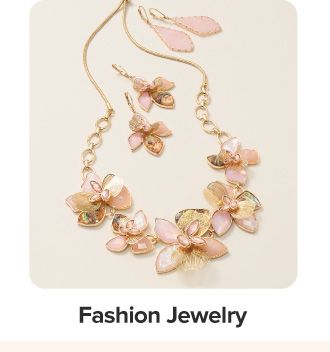 Pink and gold jewelry. Shop fashion jewelry.