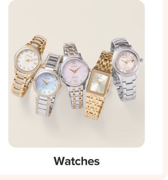 Gold and silver watches. Shop watches.