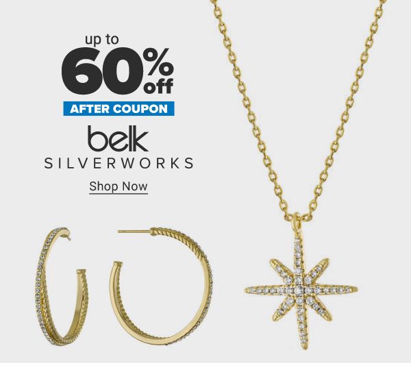 Up to 60% off Belk Silverworks after coupon. Shop Now.