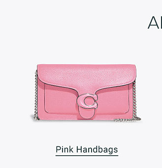 Add a pop of color. Shop of pink handbags.