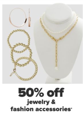 Daily Deals - 50% off jewelry & fashion accessories.