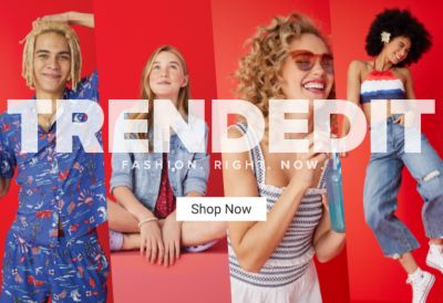 Trend Edit. Fashion. Right. Now. Shop Now.