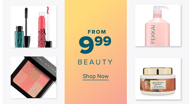 Various beauty and cosmetic products. From 9.99 beauty. Shop now.
