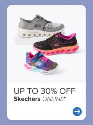 25% off Skechers Online. Colorful athletic sneakers.