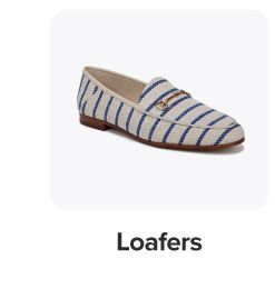 An image of a striped loafer. Loafer. 