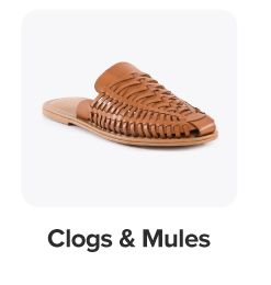 An image of a woven mule. Clogs and mules.