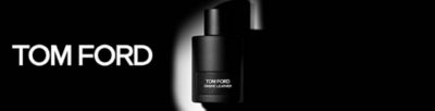 Tom Ford. Image of a Tom Ford Ombre Leather fragrance bottle.