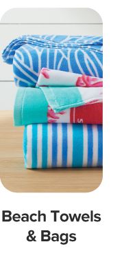 Beach towels and bags