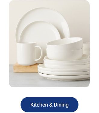 An image of dinnerware and a mug. Shop kitchen and dining.