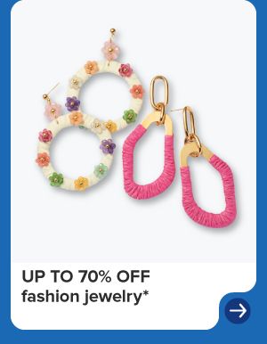 Fashion jewelry earrings. Up to 70% off fashion jewelry.