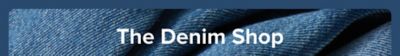 A closeup of denim. The denim shop. 