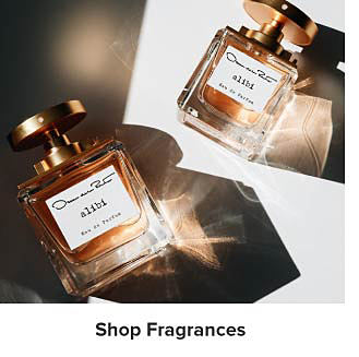 Perfume bottles. Shop fragrances. 