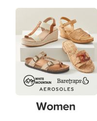 Women's sandals. Shop women.