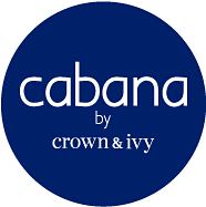 The Cabana by Crown and Ivy logo.