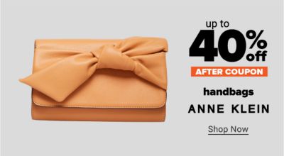 Up to 40% off handbags after coupon. Shop Now.