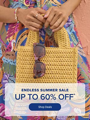 Endless summer sale up to 60% off. Shop deals. Now 7/13. 