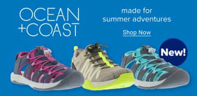 New! Ocean + Coast. Made for summer adventures. Shop Now.