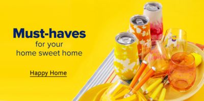 Must-haves for your home sweet home. Happy Home.