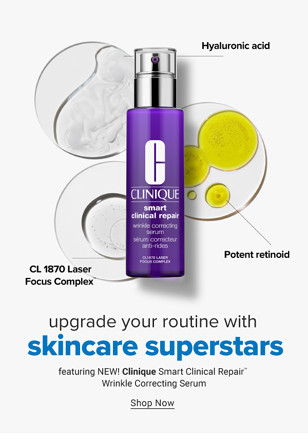 Upgrade your routine with skincare superstars. Shop Now.