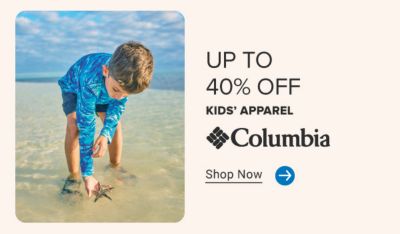 A kid in a long sleeve sun shirt and shorts. Up to 40% off kids’ apparel. Columbia. Shop now.