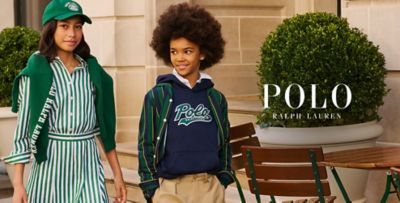 Polo Ralph Lauren. A boy and a girl in Ralph Lauren styles.