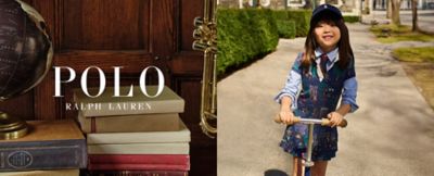 Polo Ralph Lauren. A child wearing Ralph Lauren clothing.