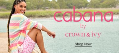 Cabana by Crown & Ivy. Shop Now.