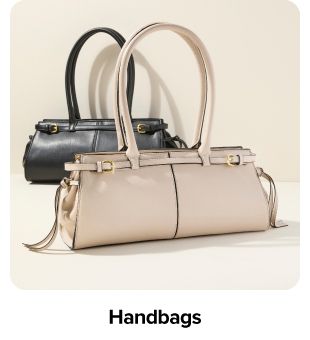 Beige structured handbag. Shop handbags.