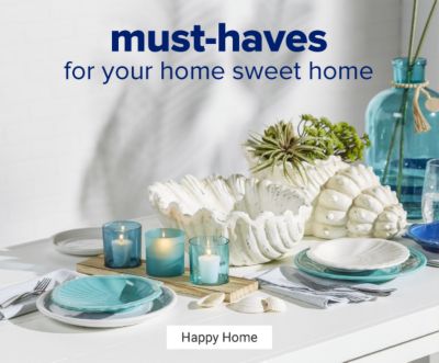 Must-haves for your sweet home. Happy Home.