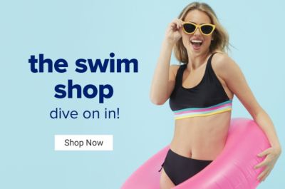 The Swim Shop - dive on in! Shop Now.