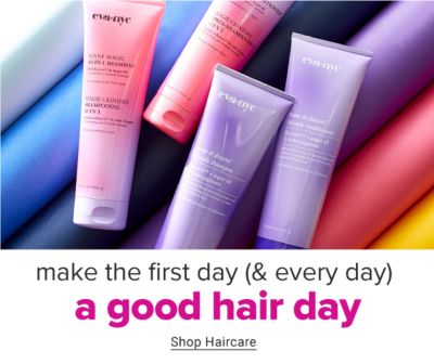 Make the first day & everyday a good hair day. Shop Haircare.