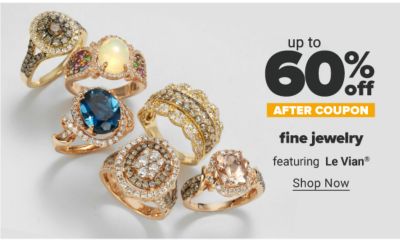 Up to 60% off after coupon fine jewelry featuring Le Vian. Shop Now.