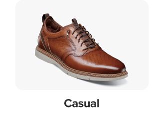 Image of leather shoe. Shop casual.