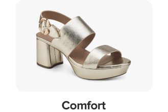 Image of wedge. Shop comfort.