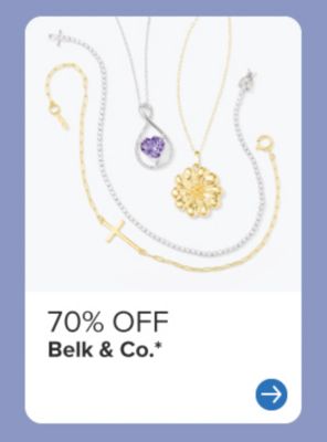 Different necklaces. 70% off Belk & Co. 