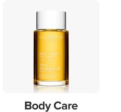 A cosmetic bottle. Shop body care.