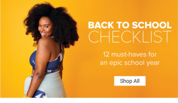 Back to School Checklist - 12 must-haves for an epic school year. Shop All.