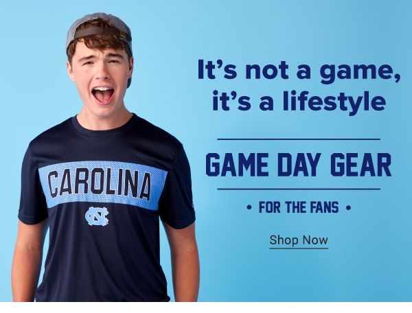 It's not a game, it's a lifestyle. Game Day Gear for the fans. Shop Now.