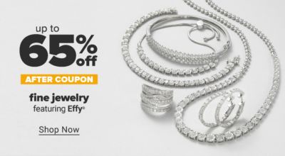 Up to 65% off fine jewelry after coupon featuring Effy. Shop Now.