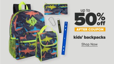 Up to 50% off kids' backpacks after coupon. Shop Now.