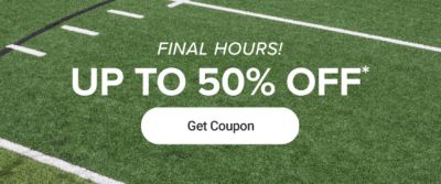 Final hours. Up to 50% off. Get coupon.