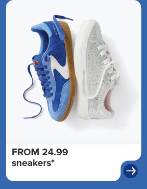 Two different shoes. From 24.99 sneakers. 