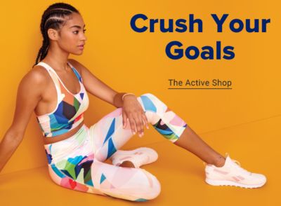 Crush your goals. The Active Shop.