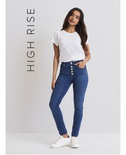 Ruby High Rise Control Top Skinny Jeans