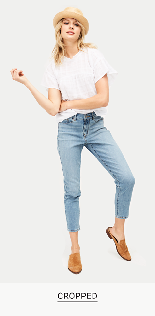 Women Cloud Print Ripped Jeans Cotton Slim Vintage High Waist Denim Cuff Classic