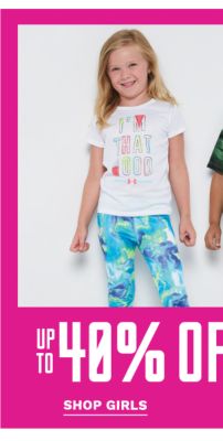Up to 40% off select kids' Under Armour®. Shop Girls.