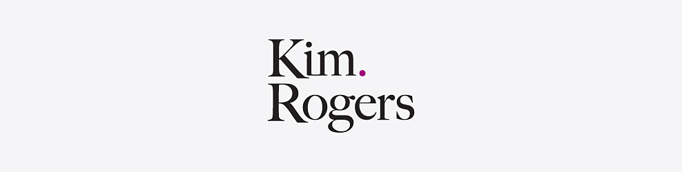 Kim Rogers logo. Shop Kim Rogers now.