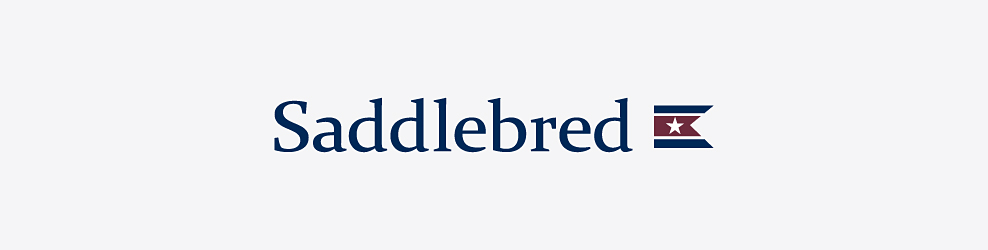 Saddlebred logo. Shop Saddlebred.