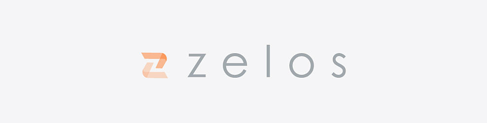 An image of the Zelos logo. Shop now.