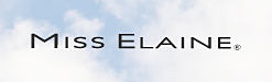 Miss Elaine logo. 